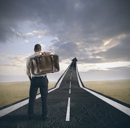 Concept of career and success of a businessman